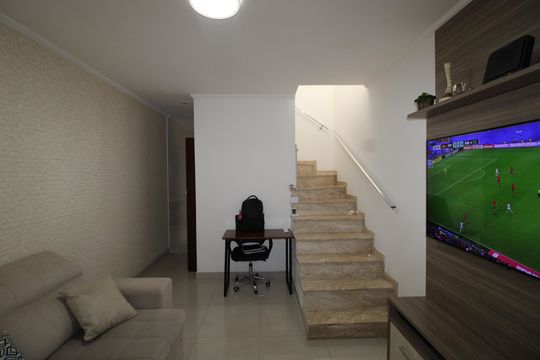 Sala de casa à venda com 3 quartos, 98m² em Vila Jacuí, São Paulo