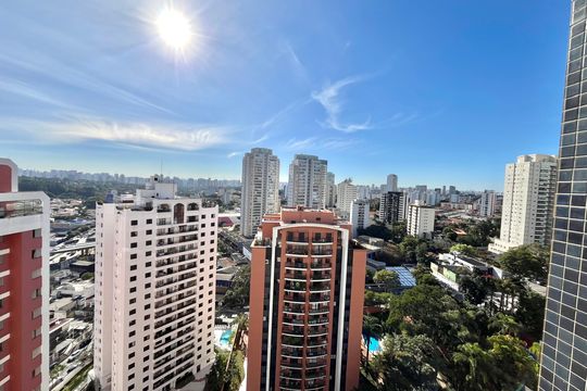 Vista da Suíte 2 de apartamento à venda com 3 quartos, 169m² em Vila Mascote, São Paulo