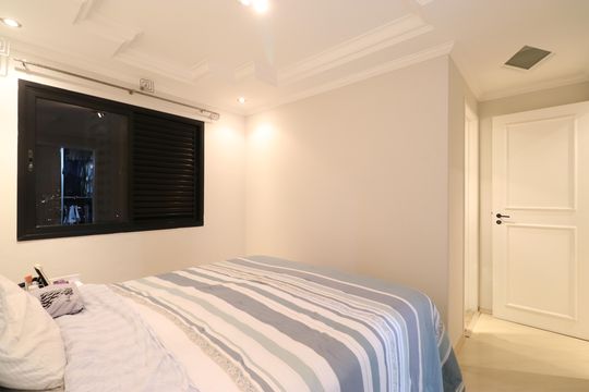 Suíte 2 de apartamento à venda com 2 quartos, 68m² em Pompeia, São Paulo
