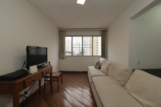 Sala de apartamento à venda com 2 quartos, 73m² em Bosque da Saúde, São Paulo