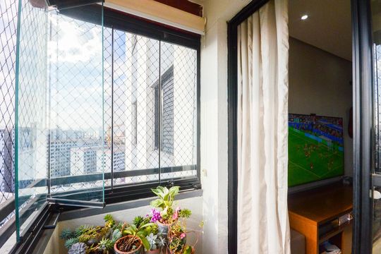 Sala - Sacada de apartamento à venda com 2 quartos, 54m² em Vila Palmeiras, São Paulo
