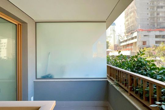 Varanda de kitnet/studio à venda com 1 quarto, 31m² em Jardim Paulista, São Paulo