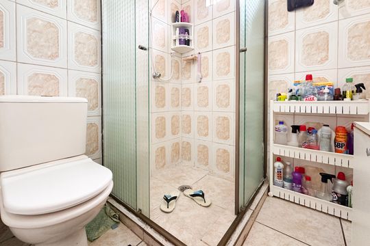 Banheiro Social de apartamento à venda com 2 quartos, 56m² em Assunção, São Bernardo do Campo