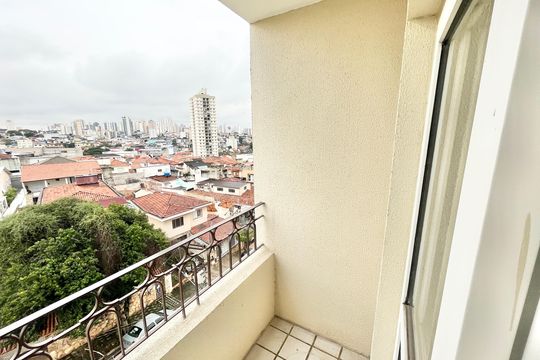 Varanda da Sala de apartamento para alugar com 3 quartos, 97m² em Vila Aurora (zona Norte), São Paulo