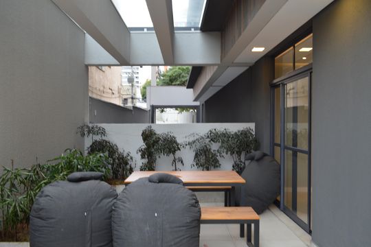 Área Externa de kitnet/studio à venda com 1 quarto, 23m² em Vila Mariana, São Paulo