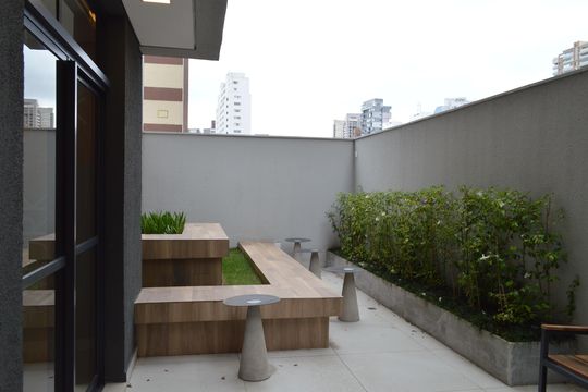 Área Externa de kitnet/studio à venda com 1 quarto, 23m² em Vila Mariana, São Paulo