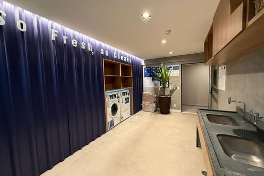Lavanderia de kitnet/studio à venda com 1 quarto, 22m² em Bela Vista, São Paulo