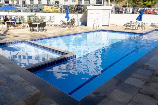 Área comum - Piscina de apartamento para alugar com 2 quartos, 44m² em Campo Grande, Rio de Janeiro