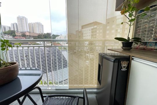Varanda de apartamento à venda com 2 quartos, 45m² em Jaguaré, São Paulo