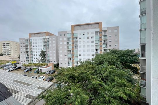 Vista de apartamento à venda com 2 quartos, 45m² em Jaguaré, São Paulo