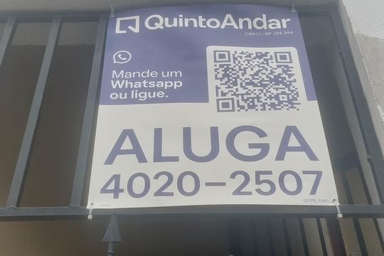 Plaquinha Instalada de casa para alugar com 2 quartos, 45m² em Jardim Morais Prado, São Paulo