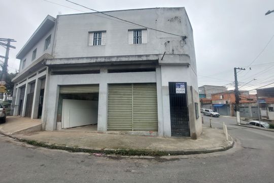Fachada Plaquinha Instalada de casa para alugar com 2 quartos, 45m² em Jardim Morais Prado, São Paulo