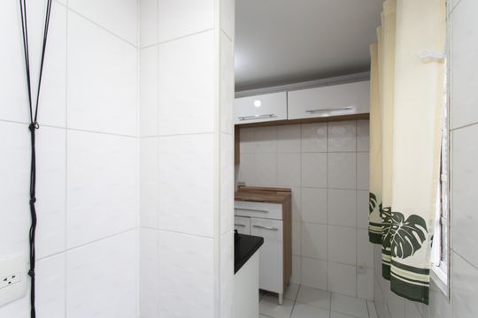 Área de Serviço de apartamento à venda com 2 quartos, 57m² em Conjunto Residencial José Bonifácio, São Paulo