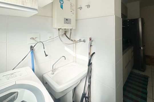 Área de Serviço de apartamento à venda com 2 quartos, 56m² em Planalto, São Bernardo do Campo
