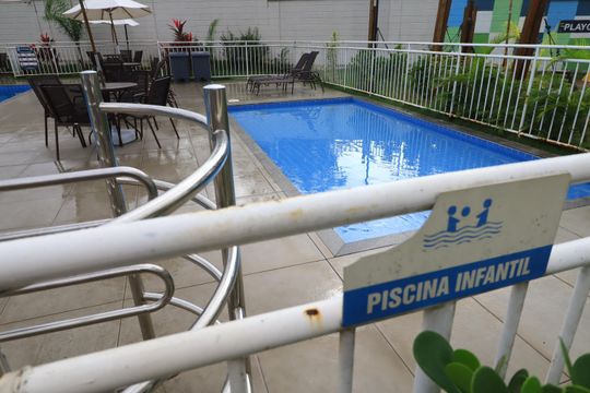 Área comum - Piscina de apartamento para alugar com 2 quartos, 41m² em Fazenda Grande Iv, Salvador