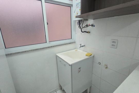 Área de serviço de apartamento à venda com 2 quartos, 50m² em Santíssimo, Rio de Janeiro