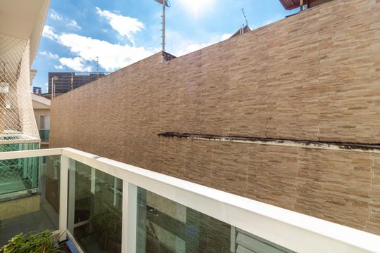Varanda da Suíte 1 de casa de condomínio à venda com 2 quartos, 72m² em Tucuruvi, São Paulo