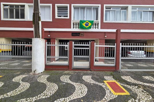 Fachada de apartamento para alugar com 1 quarto, 63m² em Cidade Ocian, Praia Grande