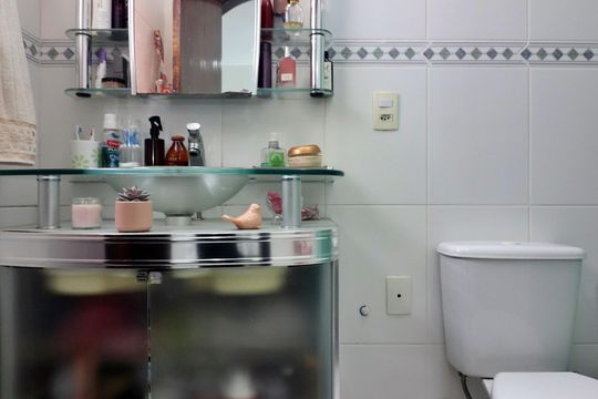 Banheiro Social de casa à venda com 3 quartos, 228m² em Parque Terra Nova Ii, São Bernardo do Campo