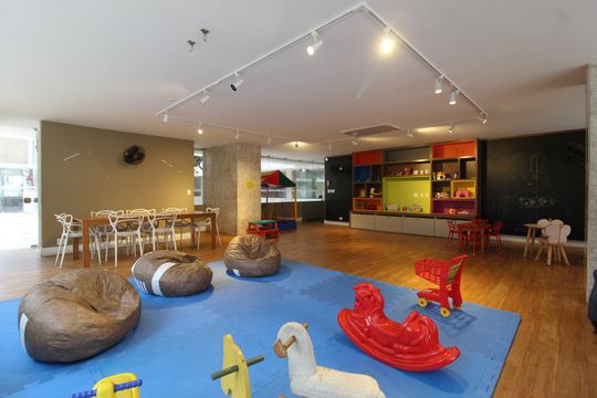Área Comum - Brinquedoteca de apartamento para alugar com 3 quartos, 112m² em Itaim Bibi, São Paulo