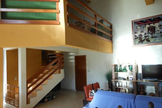 Sala de casa de condomínio para alugar com 4 quartos, 263m² em Águas claras, Viamão