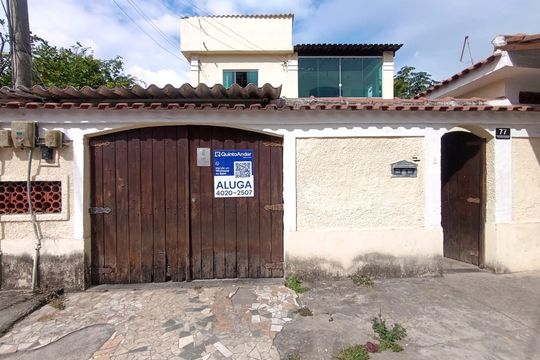 Placa de casa para alugar com 3 quartos, 95m² em Andrade Araujo, Belford Roxo
