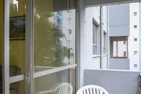 Varanda de apartamento à venda com 2 quartos, 53m² em Jardim Celeste, São Paulo