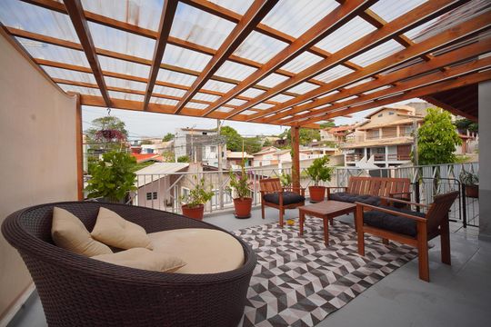 Terraço de casa para alugar com 2 quartos, 130m² em Balneario, Florianópolis