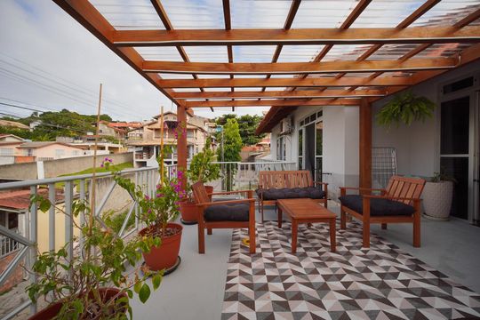 Terraço de casa para alugar com 2 quartos, 130m² em Balneario, Florianópolis