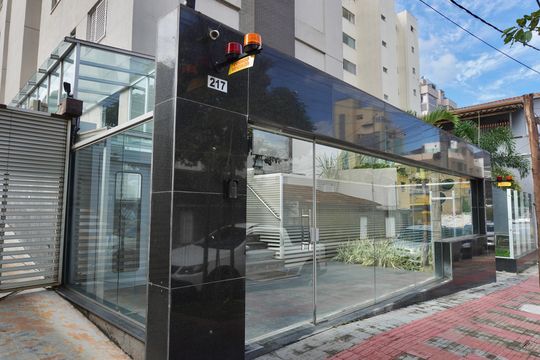 Fachada do Prédio de apartamento para alugar com 3 quartos, 93m² em Serra, Belo Horizonte