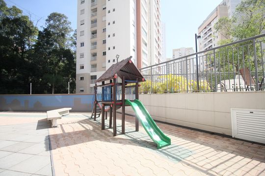 Área comum - Playground de apartamento para alugar com 2 quartos, 45m² em Vila Andrade, São Paulo