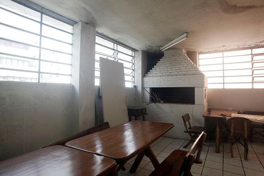 Área Comum - Salão de Festas / Churrasqueira de apartamento à venda com 3 quartos, 140m² em Bom Fim, Porto Alegre