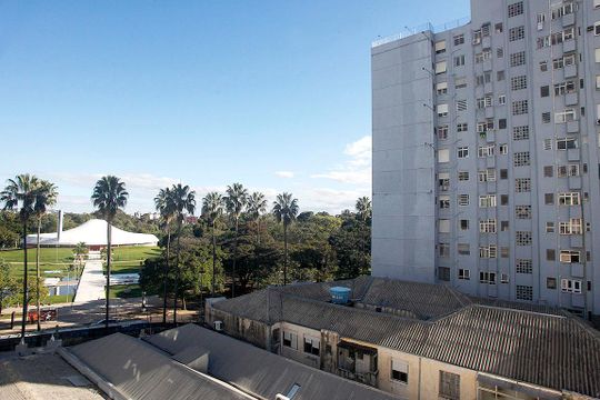 Quarto 1 Suíte Vista de apartamento à venda com 3 quartos, 140m² em Bom Fim, Porto Alegre