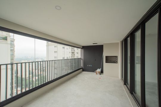 Varanda gourmet de apartamento à venda com 3 quartos, 232m² em Vila Clementino, São Paulo