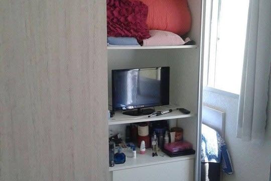 Quarto 2 de apartamento para alugar com 1 quarto, 49m² em Mário Quintana, Porto Alegre