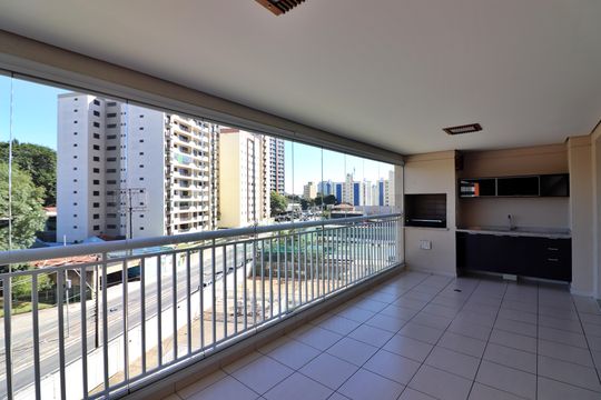 Varanda gourmet de apartamento para alugar com 3 quartos, 156m² em Baeta Neves, São Bernardo do Campo