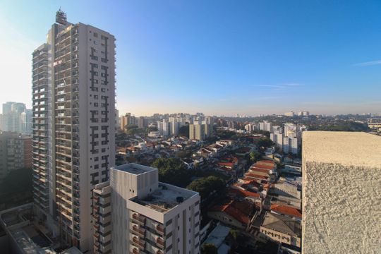 Vista Sala  de apartamento à venda com 2 quartos, 60m² em Vila Progredior, São Paulo