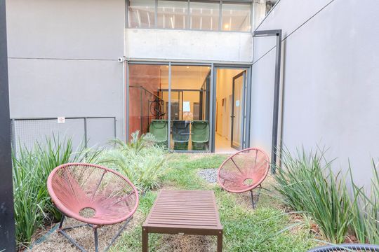 Área comum de kitnet/studio para alugar com 1 quarto, 25m² em Consolação, São Paulo