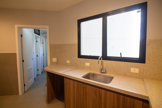 Cozinha de apartamento à venda com 3 quartos, 124m² em Brooklin, São Paulo