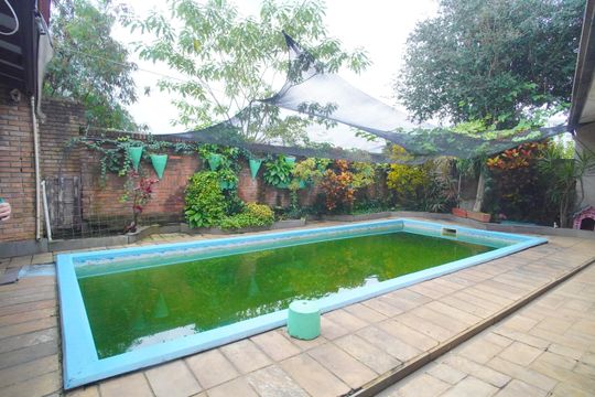 Área comum - Piscina de casa à venda com 4 quartos, 208m² em São Jorge, Novo Hamburgo