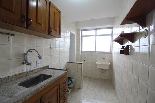 Cozinha de apartamento para alugar com 2 quartos, 65m² em Freguesia (jacarepaguá), Rio de Janeiro