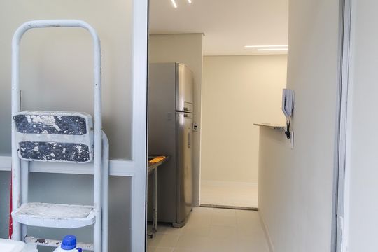 Área de Serviço de apartamento para alugar com 2 quartos, 56m² em Vila Carmosina, São Paulo