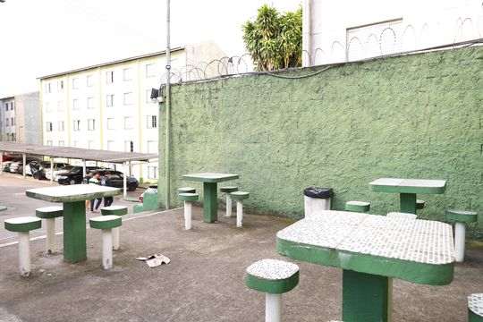 Área comum - Praça de convivência de apartamento à venda com 2 quartos, 43m² em Colônia (zona Leste), São Paulo