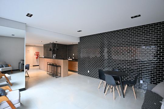 Área comum de apartamento para alugar com 2 quartos, 43m² em Jardim Tres Irmaos, Taboão da Serra