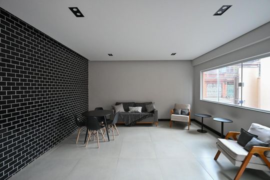 Área comum de apartamento para alugar com 2 quartos, 43m² em Jardim Tres Irmaos, Taboão da Serra