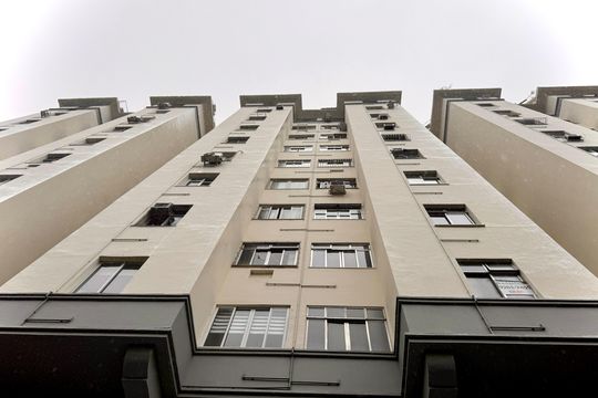 Fachada de apartamento à venda com 2 quartos, 67m² em Botafogo, Rio de Janeiro