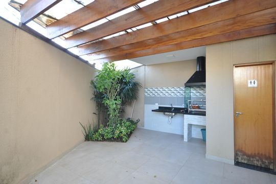 Área comum - Churrasqueira de casa de condomínio à venda com 2 quartos, 48m² em Vila Nova Mazzei, São Paulo