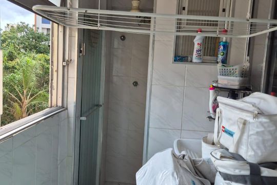 Área de serviço de apartamento à venda com 2 quartos, 80m² em Vila Gumercindo, São Paulo