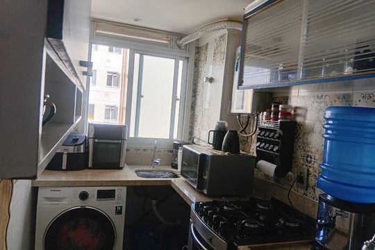 Cozinha de apartamento à venda com 1 quarto, 47m² em Jardim Iris, São Paulo