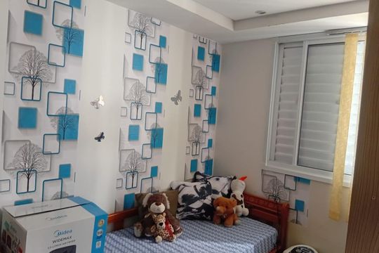 Quarto de apartamento à venda com 1 quarto, 47m² em Jardim Iris, São Paulo